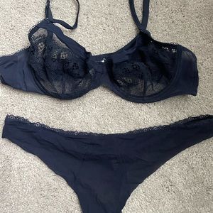 La Perla Lace Bra and Thong set